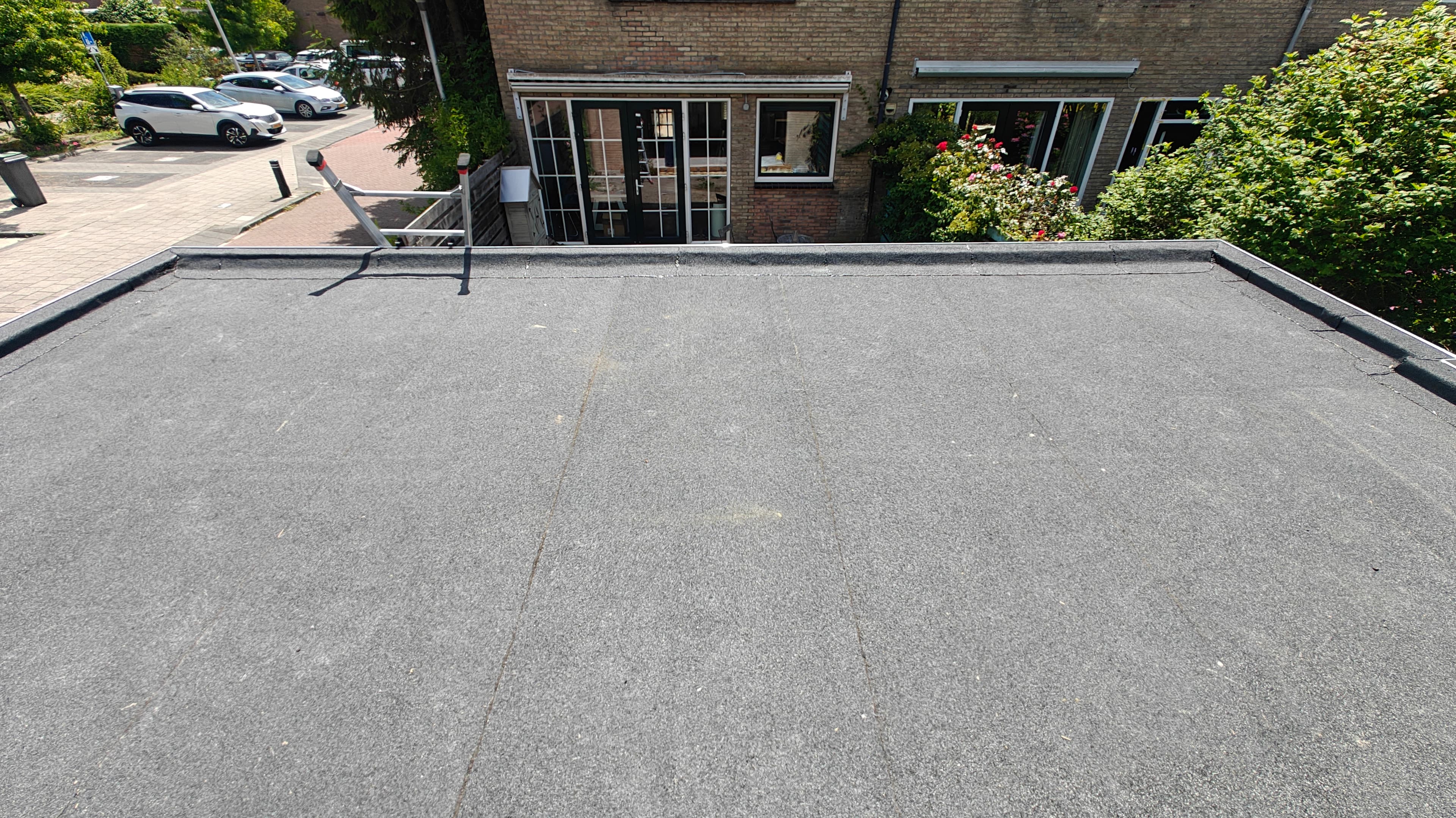 A new flat roof